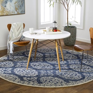 Shop Oriental Area Rugs Carpets For Sale Page 3 Of 85 Rugs Direct   Ws Gnd2308Round Roomscene 201 