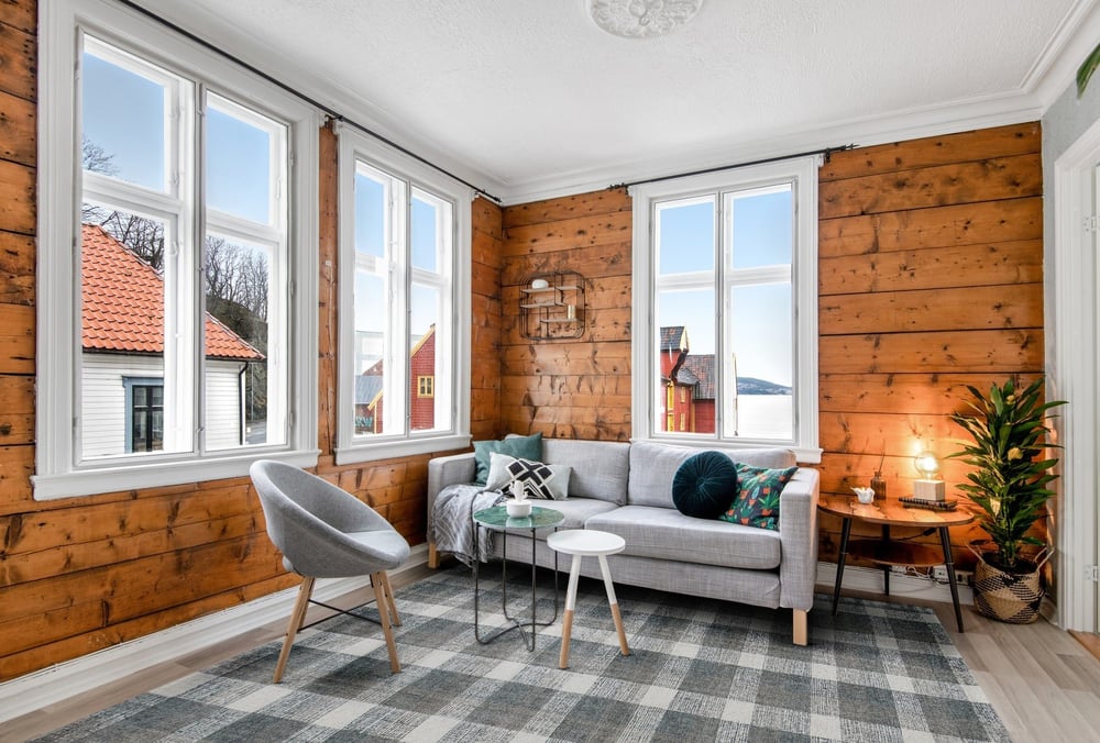 Modern Farmhouse Beauty - Rustic Living Room Ideas