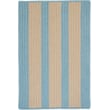 Product Image of Striped Light Blue (BT-49) Area-Rugs