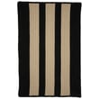 Product Image of Striped Black (BT-19) Area-Rugs