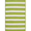 Product Image of Striped Bright Lime (TR-29) Area-Rugs