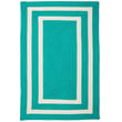 Product Image of Country Aqua, White (PY-51) Area-Rugs