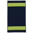Product Image of Striped Navy, Green (AR-15) Area-Rugs