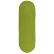 Product Image of Solid Colonial Mills &middot; Reversible Flat-Braid Runners &middot; Ovals &middot; Lime (RB-65) Area-Rugs