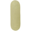 Product Image of Solid Colonial Mills &middot; Reversible Flat-Braid Runners &middot; Ovals &middot; Sprout Green (RV-66) Area-Rugs