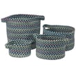 Product Image of Country Colonial Mills &middot; American Farmhouse Basket Set &middot; American Farmhouse Vintage Set &middot; French Blue (AF-67) Baskets