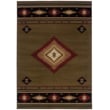 Product Image of Southwestern Green, Red (087J) Area-Rugs