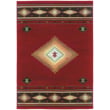 Product Image of Southwestern Oriental Weavers &middot; Hudson &middot; 087 &middot; Red, Green (087K1) Area-Rugs