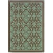 Product Image of Moroccan Blue, Brown (2335L) Area-Rugs