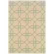 Product Image of Contemporary / Modern Ivory, Blue (6991J) Area-Rugs