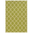 Product Image of Contemporary / Modern Green, Ivory (M) Area-Rugs