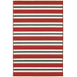 Product Image of Striped Red, Blue (R) Area-Rugs