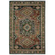Oriental Weavers Andorra 2442 Blue (A) rug showcasing intricate patterns in blue and cream tones, enhancing elegant home decor.