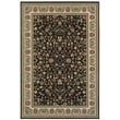 Product Image of Traditional / Oriental Oriental Weavers &middot; Kashan &middot; 108 &middot; Black, Ivory (B1) Area-Rugs