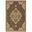 Product Image of Traditional / Oriental Charcoal, Orange (C) Area-Rugs