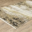 Oriental Weavers Bauer 2061X Gold rug, featuring a warm gold palette. Perfect for adding elegance and warmth to any living space.