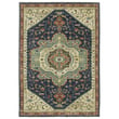 Oriental Weavers Francesca FR-09 Blue rug showcasing intricate patterns in shades of blue, perfect for adding elegance to any setting.