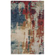 Product Image of Abstract Beige, Red, Blue (GES-45) Area-Rugs