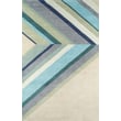 Product Image of Contemporary / Modern Blue (DEL-5) Area-Rugs