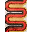 Product Image of Shag Novogratz by Momeni &middot; Retro &middot; Retro Wave &middot; Red (RET-2) Area-Rugs