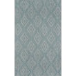 Product Image of Contemporary / Modern Light Blue, Ivory Area-Rugs