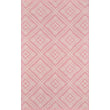 Product Image of Contemporary / Modern Pink, Ivory Area-Rugs