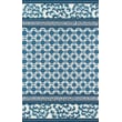 Product Image of Contemporary / Modern Navy, Blue, Ivory Area-Rugs