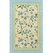 Product Image of Floral / Botanical Yellow, Green, Blue Area-Rugs