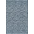 Momeni Mallorca MRC-7 Denim rug in shades of blue with intricate patterns, hand-hooked design, enhancing any room decor.