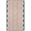 Product Image of Southwestern Novogratz by Momeni &middot; Indio &middot; Beverly &middot; Pink (IND-1) Area-Rugs
