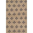 Erin Gates by Momeni Orchard Bloom Blue ORC-2 rug; handwoven design with hues of blue and white, enhances any modern living space.