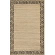 Handwoven Erin Gates by Momeni Orchard ORC-7 Brown rug showcases an intricate pattern in earthy tones, perfect for a cozy, elegant setting.