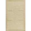 Momeni Simba SIM-3 Beige rug showcasing a hand-tufted design with neutral tones ideal for cozy living room settings.