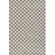 Beige Novogratz by Momeni Kaia KAI-1 area rug with a geometric pattern, ideal for modern home decor, showcasing a soft texture.