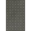 Momeni Oliver OLI-2 Charcoal rug showcasing a hand-loomed design with an elegant blend of charcoal and cream tones in a cozy setting.