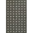 Momeni Archer ARC-1 Charcoal rug in a modern living room, showcasing its hand-tufted design with shades of charcoal and gray.