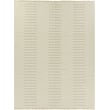 Pure Salt x Momeni Corfu COF-1 Ivory rug featuring an elegant handwoven design in ivory and neutral tones displayed in a modern setting.