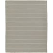 Pure Salt x Momeni Caseres CES-1 Light Blue rug, hand-tufted with elegant geometric patterns, showcasing soft blue and neutral tones.