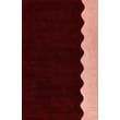 Momeni Form Form Burgundy rug in rich red tones, featuring abstract patterns, hand-tufted for a modern, luxurious interior setting.