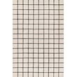 Momeni Form FRM-3 Ivory hand-tufted rug with an elegant abstract design in subtle earth tones, ideal for contemporary home decor.