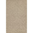 Erin Gates by Momeni Abbot ABB-3 Neutral rug with hand-tufted design featuring earthy tones, displayed in a modern living room setting.