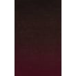 Momeni Ombre OMB-1 Wine rug, featuring a gradient design in deep red tones, hand-loomed construction, displayed in a modern living room setting.