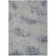Product Image of Floral / Botanical Silver, Blue Area-Rugs