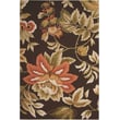 Product Image of Floral / Botanical Nourison &middot; Fantasy &middot; FA-11 &middot; Chocolate Area-Rugs