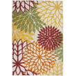 Product Image of Floral / Botanical Red Area-Rugs