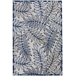 Product Image of Floral / Botanical Ivory, Navy Area-Rugs