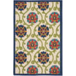 Product Image of Contemporary / Modern Beige, Blue, Red Area-Rugs