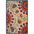 Product Image of Contemporary / Modern Beige, Red, Blue Area-Rugs