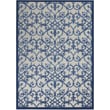 Product Image of Contemporary / Modern Grey, Blue Area-Rugs