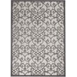 Product Image of Contemporary / Modern Nourison &middot; Aloha &middot; ALH-21 &middot; Grey, Charcoal Area-Rugs